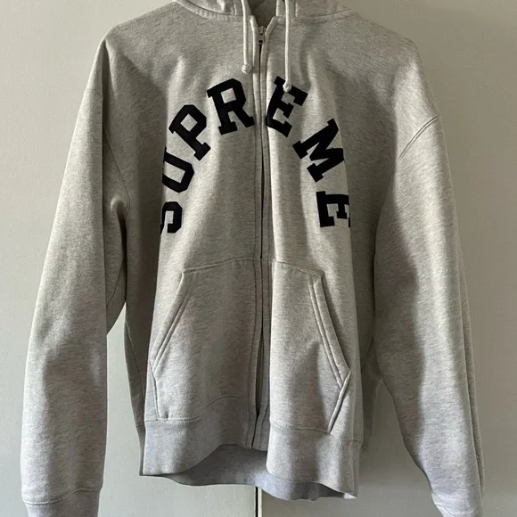 Supreme Sweaters Supreme Champion Zip Up Hooded Sweatshirt